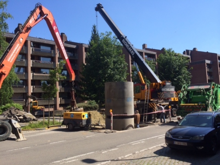 Afzinken Pompput